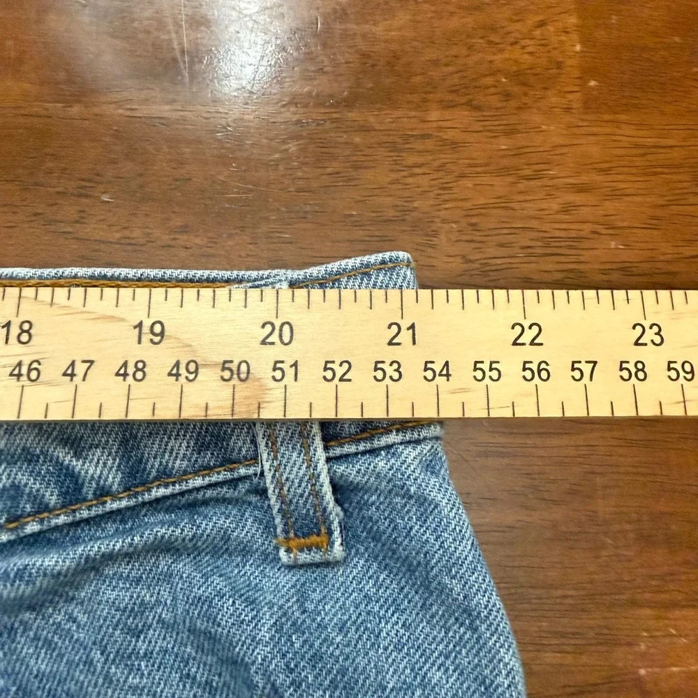 Levis 545 Loose Fit Jeans Mens 42x32 Blue Vintage 90s Brown Tab Denim Pants 545